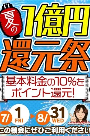 夏の1億円還元祭